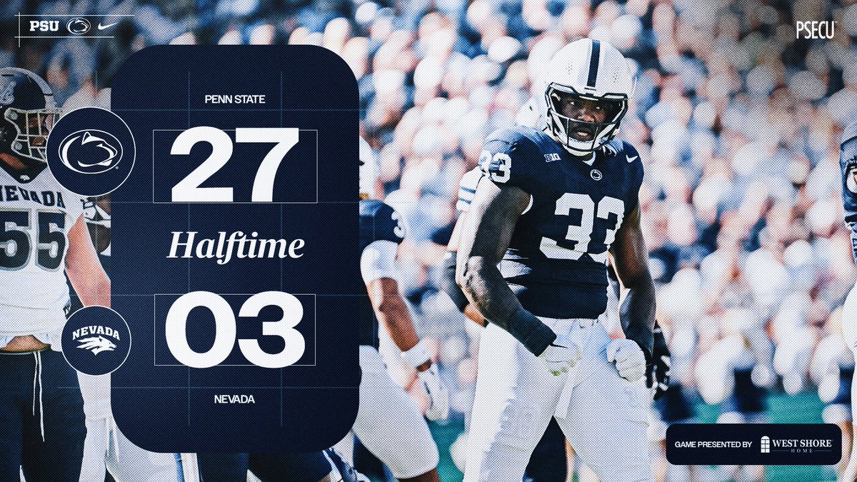 Halftime in Happy Valley 👏