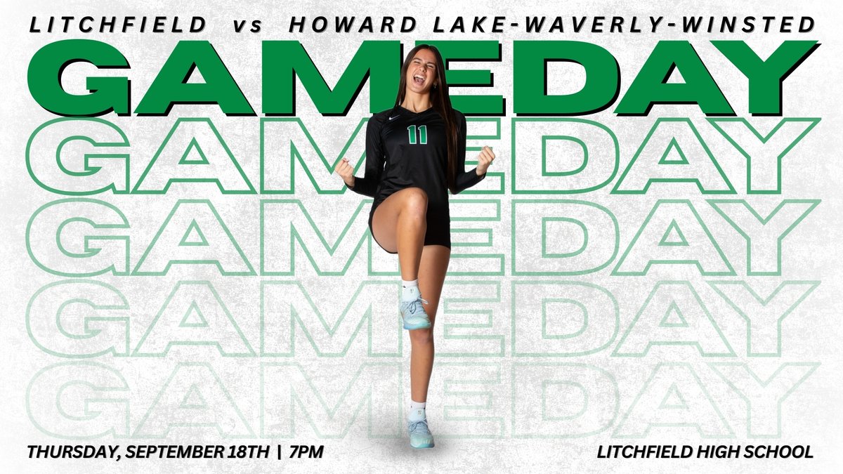 Game Day!

🏐 vs HLWW
⌚️7:00pm
📍Litchfield High School

#golitch <a href="/HLWWLAKERSVB/">HLWW VB</a>