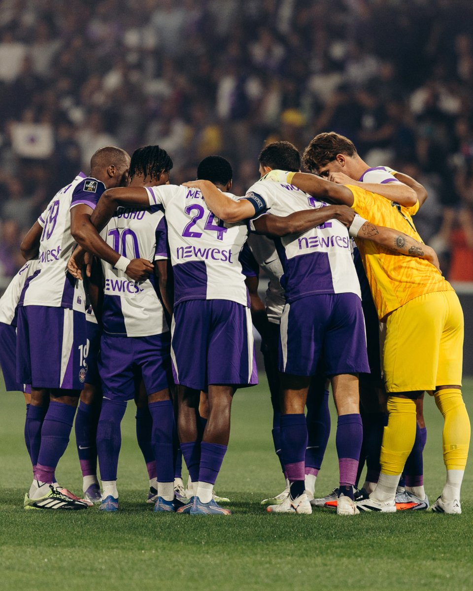 Un grand bravo à Toulouse… c’est comme ça qu’on aime les matches : 𝗖𝗢𝗠𝗕𝗔𝗧𝗜𝗙𝗦. 👏💪
 
⏱️ 78’ : Menés 1-6
⏱️ 90+1’ : Reviennent à 3-6 
 
Et tout ça… 𝗔𝗩𝗘𝗖 𝗗𝗘𝗦 𝗝𝗘𝗨𝗡𝗘𝗦 ! 👶💜🤍
 
📸 <a href="/ToulouseFC/">Toulouse FC</a>