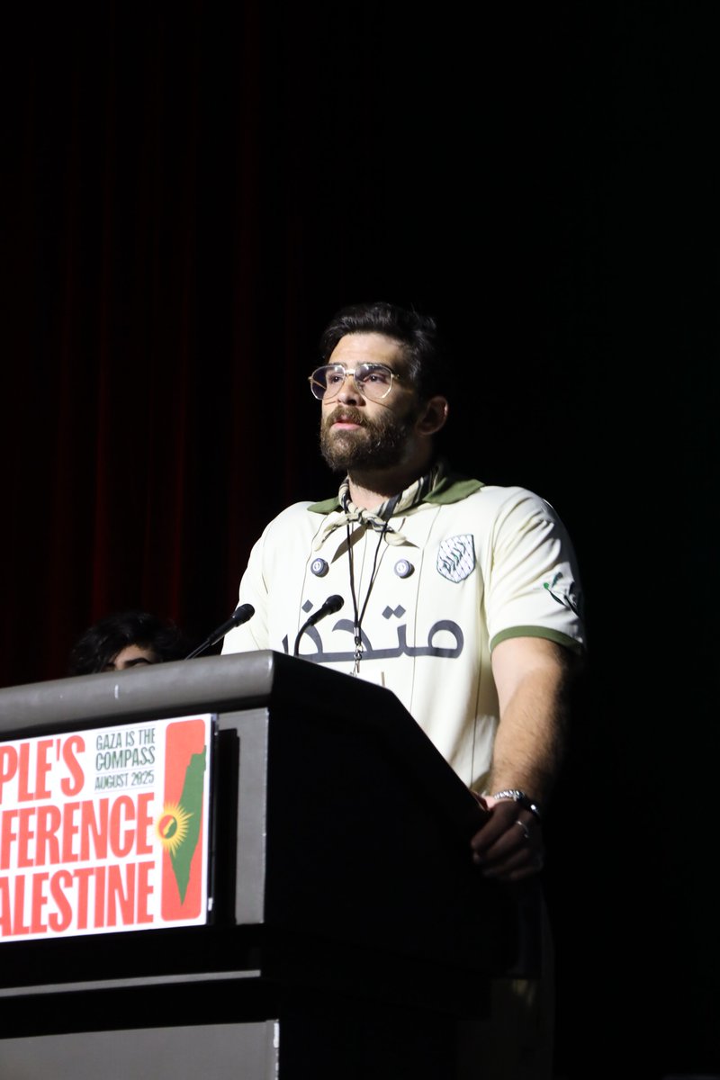 "If we feel discouraged, if we lean into nihilism, if we forget Palestine, then Israel will have won." - <a href="/hasanthehun/">hasanabi</a> 

#PeoplesConferenceForPalestine #GazaIsTheCompass