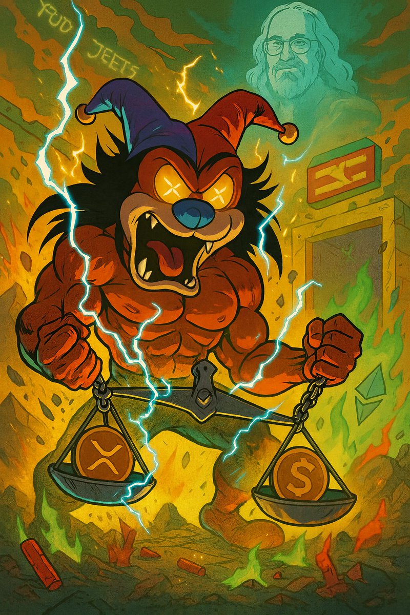 StimpySchwartz's tweet image. $STIMPY unleashed. ⚡️🐾
Eyes burning, ledger cracking, chains snapping — this isn’t a meme anymore, it’s beast mode lore.
When conviction hits the charts, the fog won’t just lift… it’ll explode.
#STIMPY #XRPL #BeastMode #TrueLore #DavidIsSTIMPY #KatzCoin