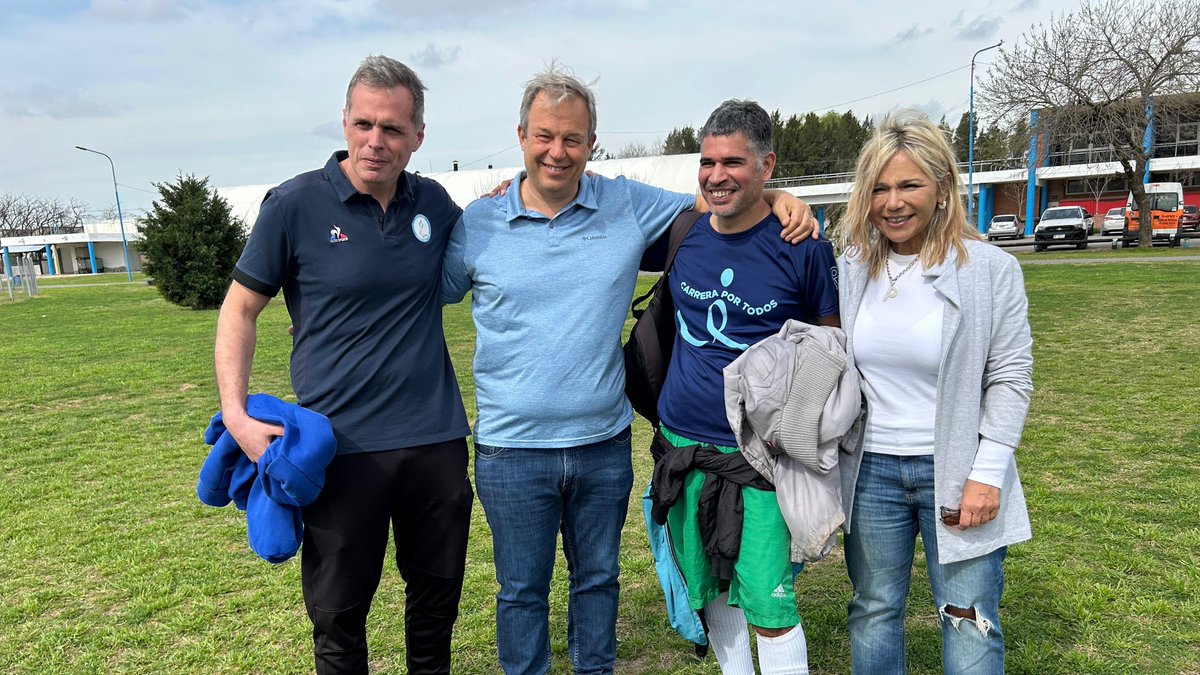 CascallaresPJ's tweet photo. También con @CascallaresPJ, @PaulaEichel y @MartinBor acompañamos a los equipos que disputaron la tercera fecha de la Liga Municipal de Fútbol Intelectual y PC.

Como decimos siempre, en Alte Brown el deporte es una herramienta para la inclusión y la igualdad de oportunidades.

#BrownConVos