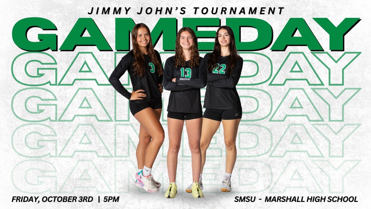 Game Day!

🏐 vs Multiple Opponents
⌚️5:00pm
📍Marshall High School &amp; SMSU

#golitch