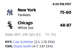 cblezbets's tweet photo. 🚨 $3,000 Wager in Yankees/White Sox

Like + RT to get it FREE ❤️
(be following @cblezbets so I can DM you) https://t.co/ZjDVuxjsBv