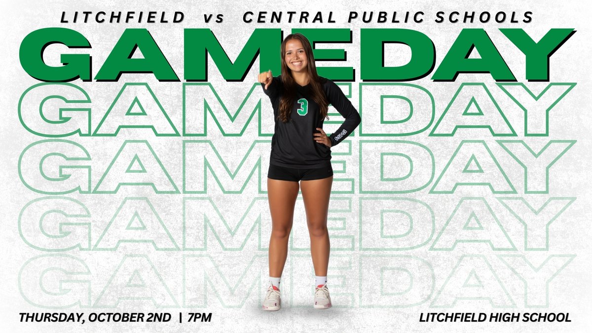 Game Day!

🏐 vs Central
⌚️7:00pm
📍Litchfield High School
♥️ Parent's Night

#golitch