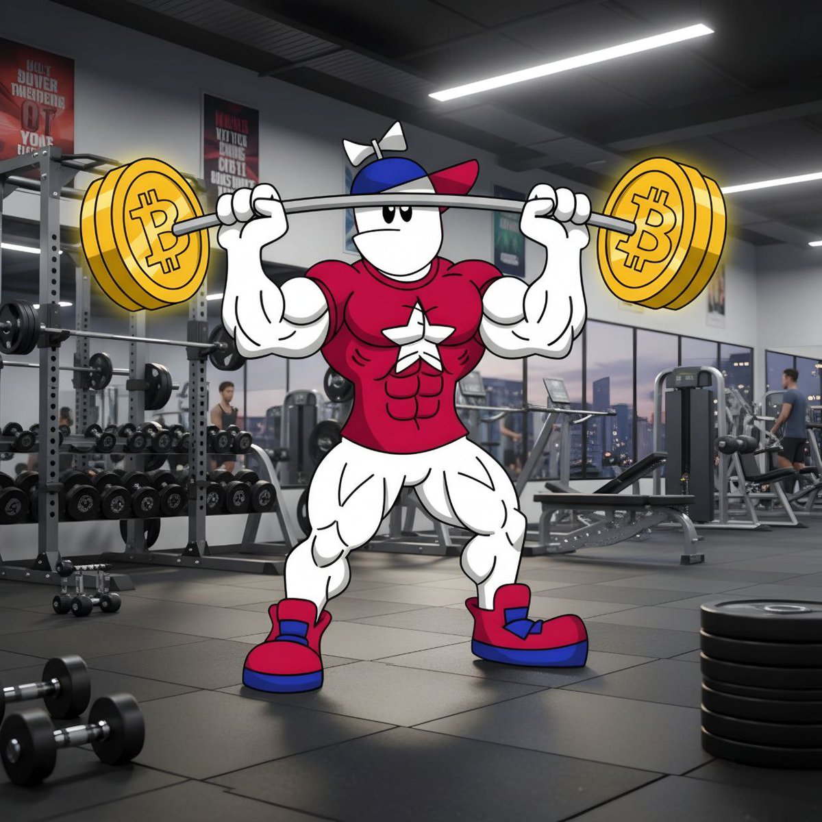 Increasing muscle strength for the great run. Legs looking good.

$Runner