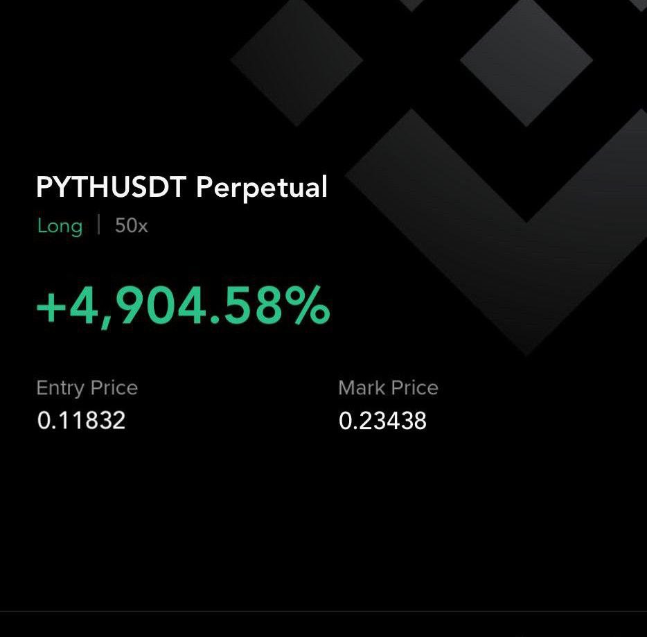 Customized_Fix's tweet photo. Flawless trade result 👍😎
$PYTH #Bullish ✅
Trade #Profir: %4,904.58🎊💯
If you’re here, count yourself lucky.✅ https://t.co/qQC3pYGWsl