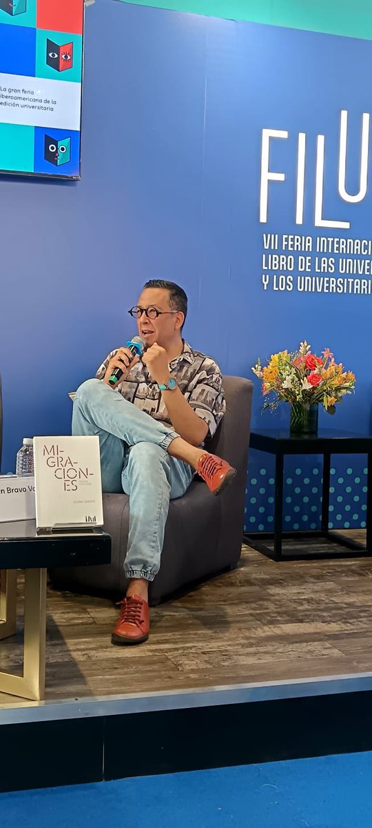 Es un placer hablar de Gloria Gervitz. Presentamos con Tania Favela, Julia Santibáñez y Hernán Bravo en #filuni  “Prosas” y recuperamos “Migraciones”, ambos maravillosos. 

Prosas
enlinea.uia.mx/libreriaVirtua…

Migraciones
enlinea.uia.mx/libreriaVirtua…