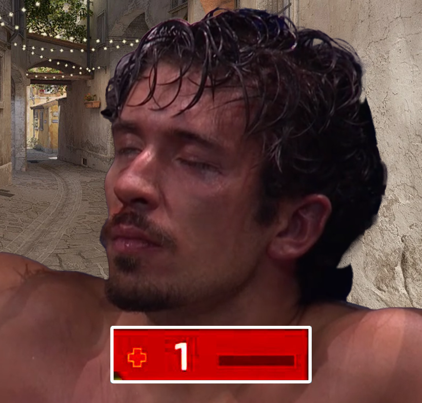 sawggofficial's tweet photo. My teammate coming back after fighting banana: https://t.co/zGwZ86ngWP