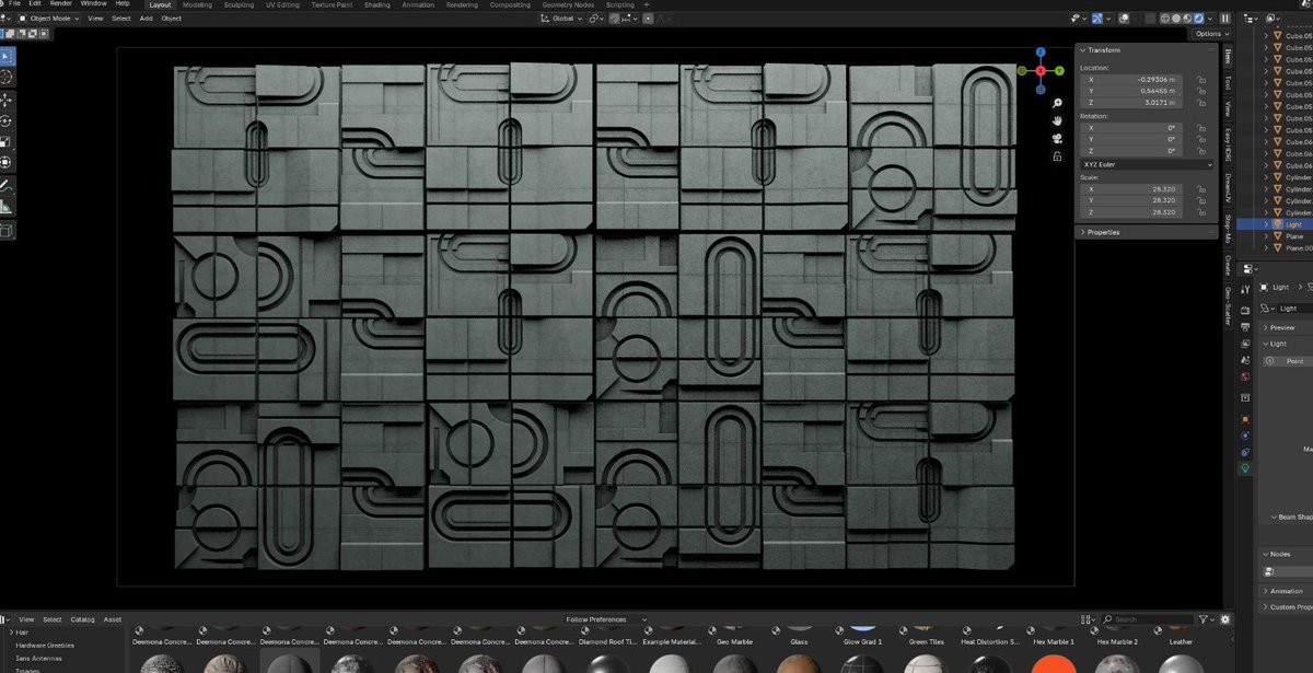 Wall. #b3d