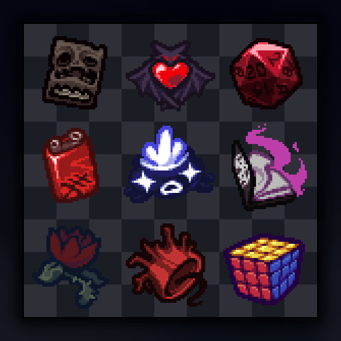 all these new, cool trinkets and baubles... oh, and the new fellow in the middle — hey!
