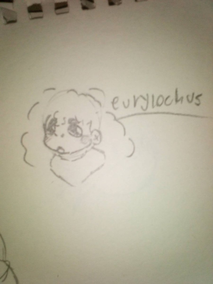Appleradioluver's tweet photo. look what you made me hyperfixated on chat shame on yall.... #eurylochus #doodle #poorcamera #epicthemusical #GreekMythology https://t.co/J6sQGN1FJL