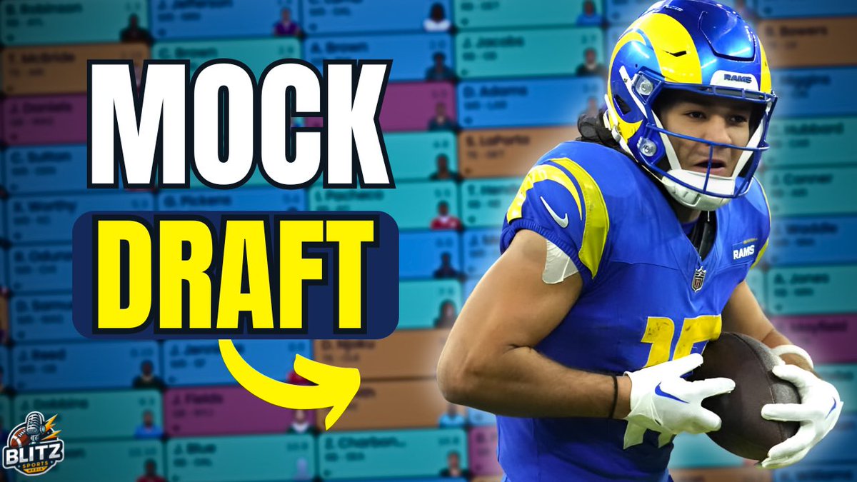 Blitz Sports Media (@blitzsm_) on Twitter photo New video from <a href="/blitzlink_/">Ryan Linkletter</a> and <a href="/RollCoveragePod/">Roll Coverage Pod</a> tackling a half-PPR mock draft to help you crush your draft this weekend ⬇️ New video from <a href="/blitzlink_/">Ryan Linkletter</a> and <a href="/RollCoveragePod/">Roll Coverage Pod</a> tackling a half-PPR mock draft to help you crush your draft this weekend ⬇️