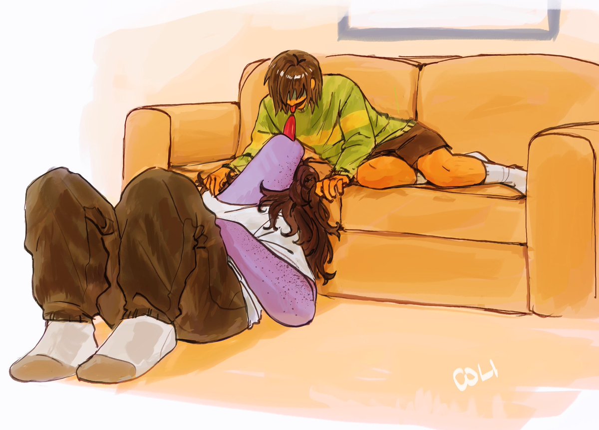 Krusie as a rainasauce painting… this one’s rlly deep #krusie #deltarune