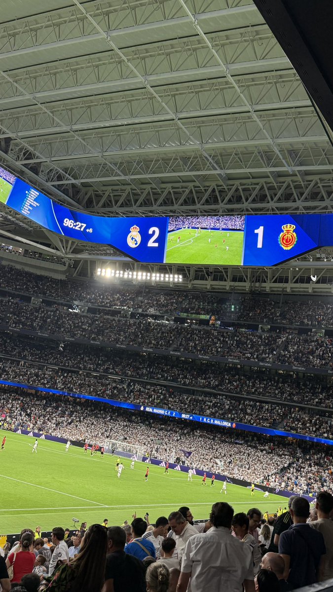 Hoy el Real Madrid ha marcado CINCO goles. Y este ha sido el resultado final. Va a ser complicadísimo ganar una liga asquerosamente podrida.