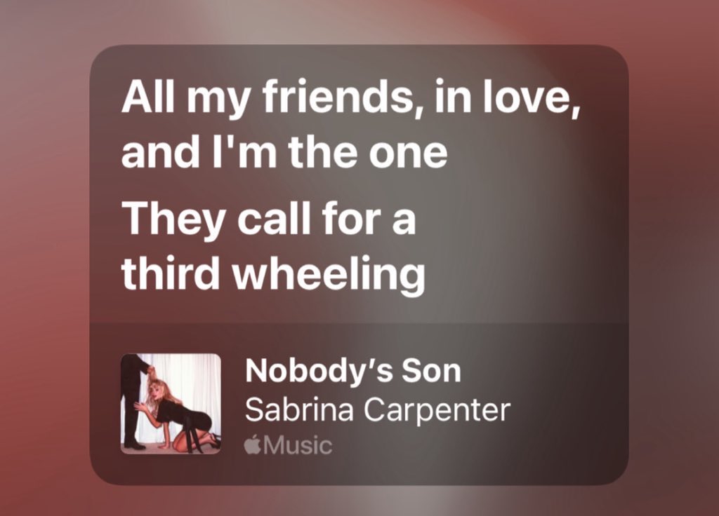 raquel lynn 🫶 (@taylor_feed) on Twitter photo Damn I didn’t expect to get Nobody’s Son’d so quickly after #MansBestFriend release. Only took till the next day <a href="/TeamSabrina/">Team Sabrina 💋</a> <a href="/SabrinaAnnLynn/">Sabrina Carpenter</a> Damn I didn’t expect to get Nobody’s Son’d so quickly after #MansBestFriend release. Only took till the next day <a href="/TeamSabrina/">Team Sabrina 💋</a> <a href="/SabrinaAnnLynn/">Sabrina Carpenter</a>