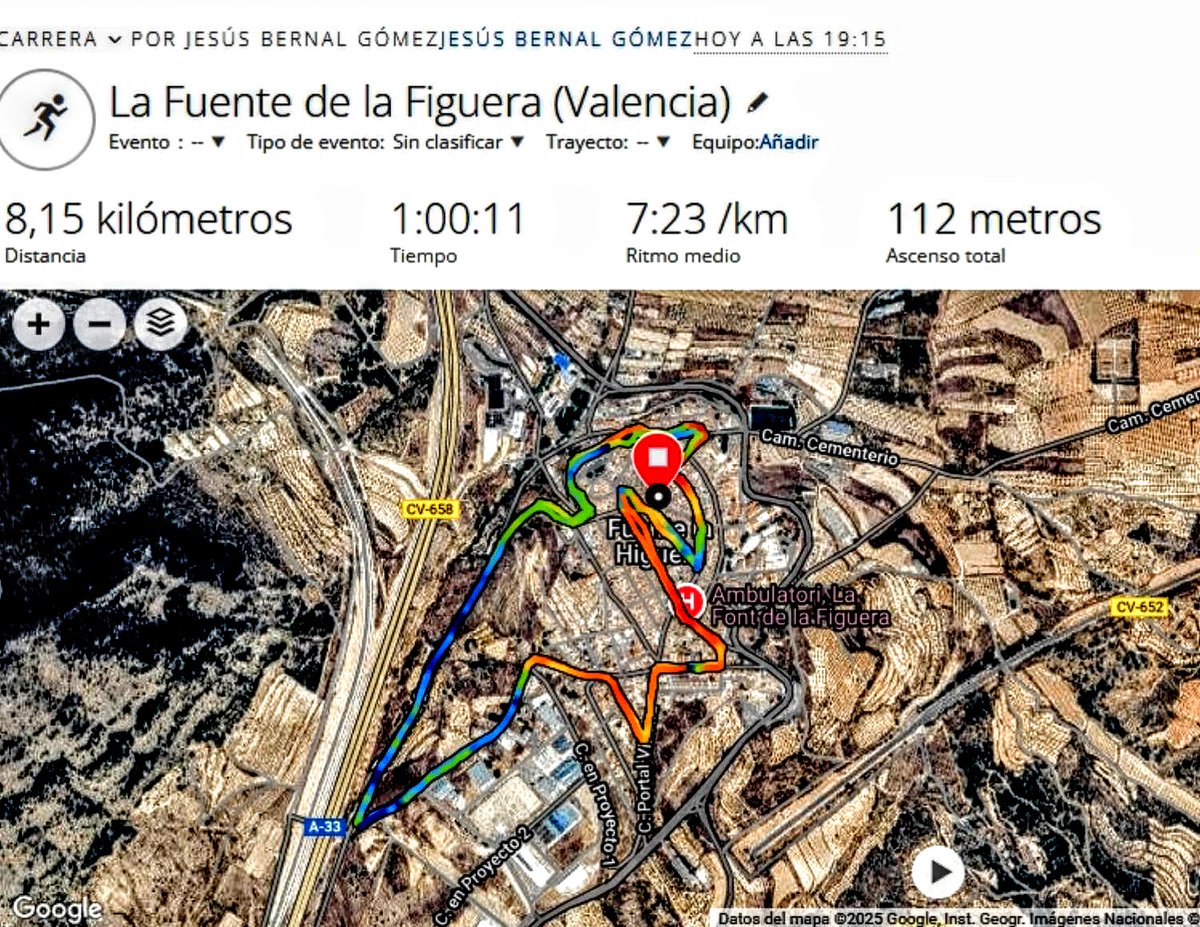 jesusbernalgome's tweet photo. Fotos 1/3 de la carrera de hoy por la tarde en La Font de la Figuera (Valencia) 30-08-2025 https://t.co/zMcpm2xSKs