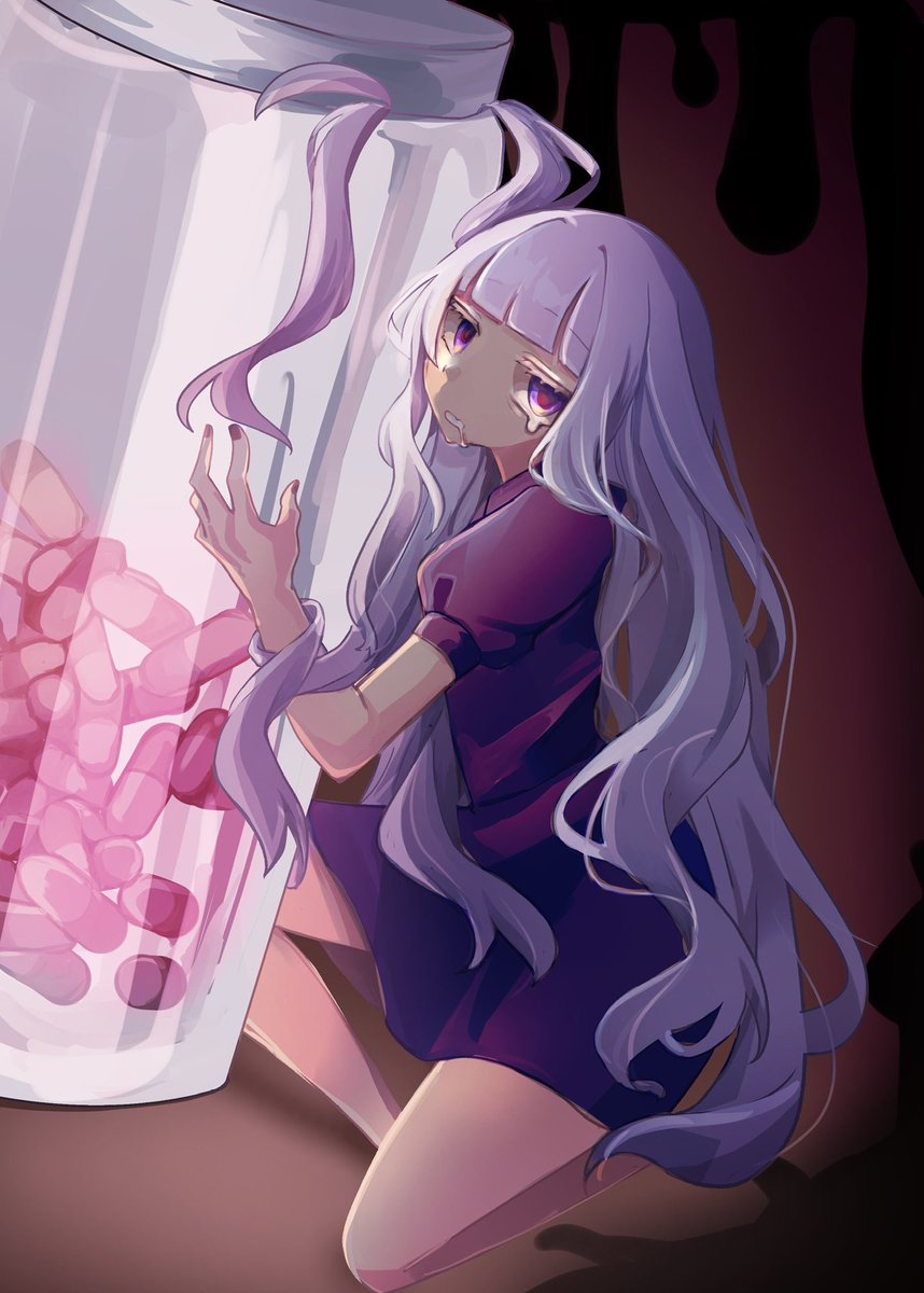 HoliQ画集のイラストです。