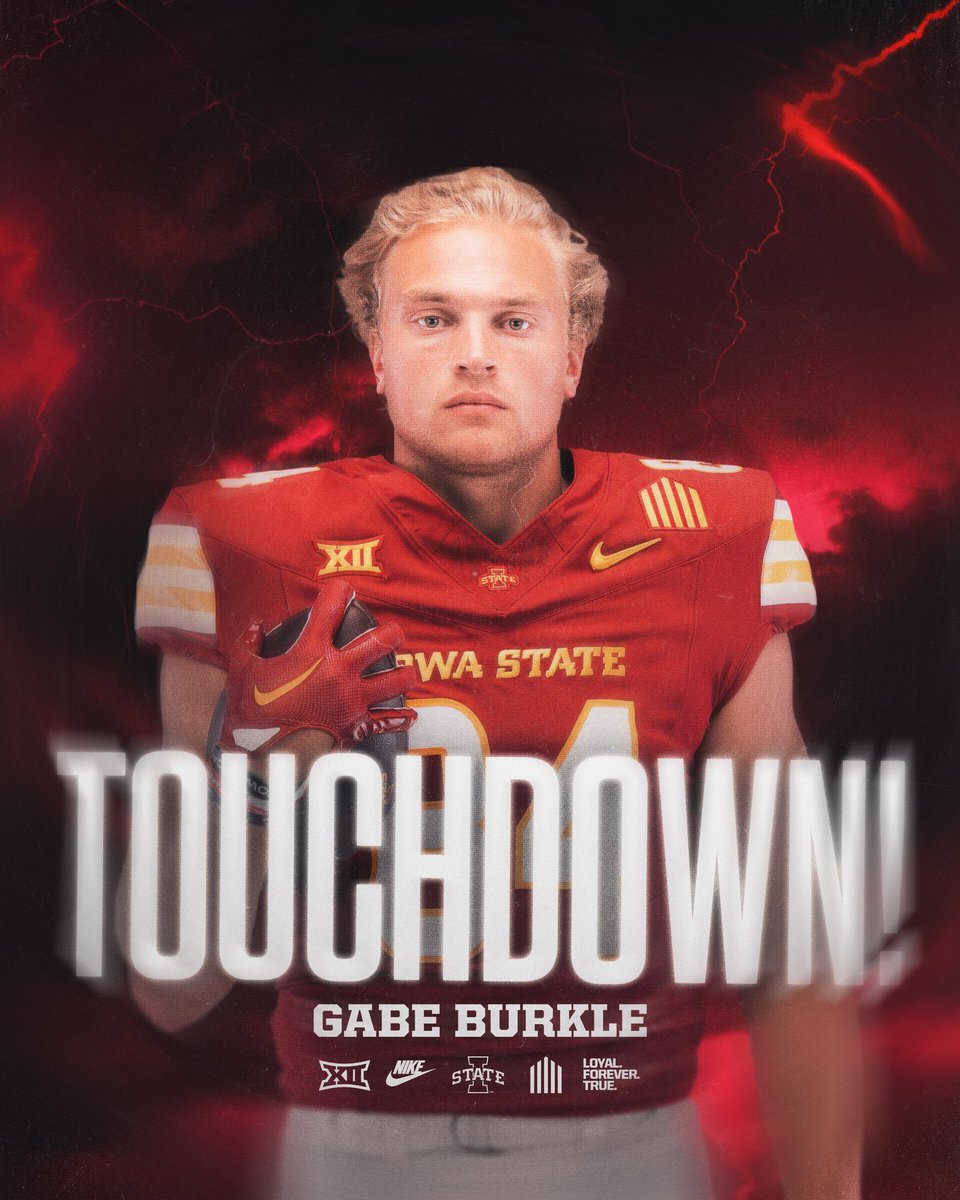 Big day for <a href="/crpfootball/">Prairie Hawk Football</a> alum <a href="/GabeBurkle/">Gabe Burkle</a> today for <a href="/CycloneFB/">Iowa State Football</a>! Way to represent 84!