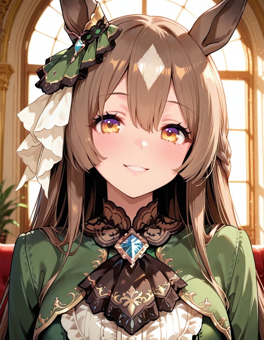 おはようございますꕀ⋆✨☕(っ﹏-) .｡
#PixAI #ウマ娘 #サトノダイヤモンド