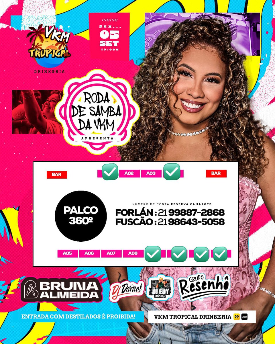 Vem garanti seu camarote