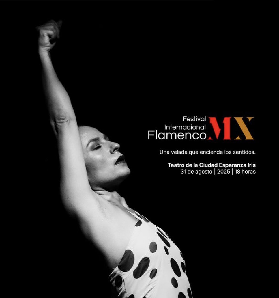GuiaMexa's tweet image. Te gusta el flamenco:
Te queremos invitar al Festival Internacional de Flamenco 

#PasesDobles para el
Domingo 31 de agosto, 6pm
Teatro de la ciudad 

Manda nombre por DM