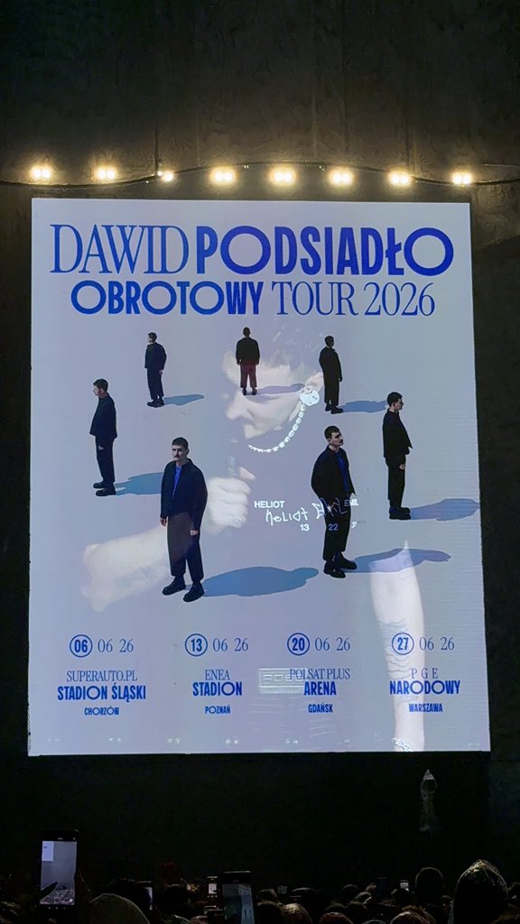 DAWID PODSIADŁO WRACA NA STADIONY 2026 !!
