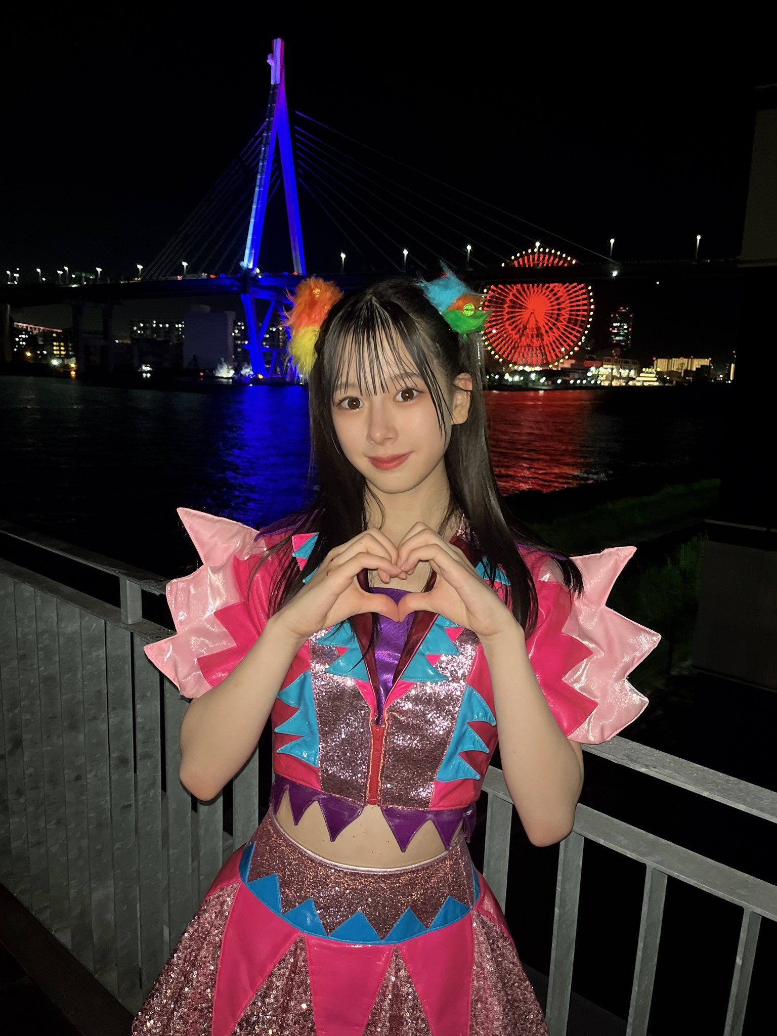 青原優花 NMB48 天使のユートピア/ここにだって天使はいる 直筆 サイン 天使のユートピア/ここにだって天使はいる 青原優花 2025 赤背景