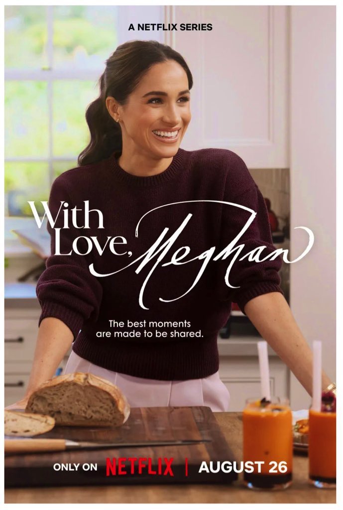 Whoever decided to add QR Code on screen for every recipe needs a raise. It’s been so great to check the recipes with a quickness. Absolutely fantastic idea . <a href="/netflix/">Netflix</a> #WithLoveMeghan #WithLoveMeghanS2