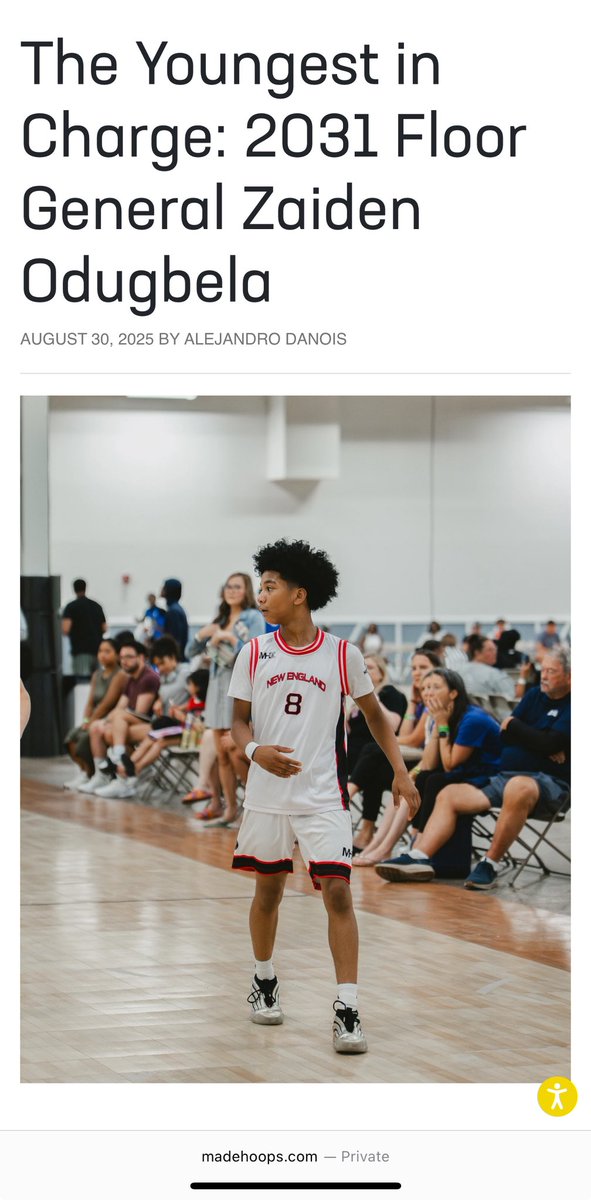 Team New England Basketball Club (@tnebballclub) on Twitter photo Thank you to <a href="/madehoops/">MADE Hoops</a> for the recognition of <a href="/NBZaiO/">Zaiden</a> who was the only rising 7th grader playing in the high school division throughout the entire spring/summer.
madehoops.com/made-society/a…
He made an impact EVERY game🙌🏾
Journey looking eerily similar to a young <a href="/tremont_waters/">TremontWaters</a> Thank you to <a href="/madehoops/">MADE Hoops</a> for the recognition of <a href="/NBZaiO/">Zaiden</a> who was the only rising 7th grader playing in the high school division throughout the entire spring/summer.
madehoops.com/made-society/a…
He made an impact EVERY game🙌🏾
Journey looking eerily similar to a young <a href="/tremont_waters/">TremontWaters</a>