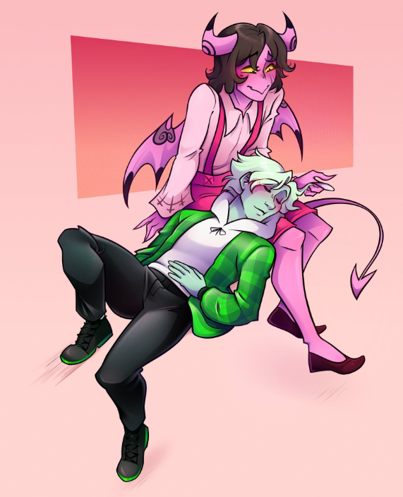 <a href="/Parapa1911/">Parapa19</a>  Thank you so much for this gift!! 🎁 I really appreciate it, and my prize is beautiful! It's the first drawing anyone made for my new OC (Supye)💕🥰✨✨

Artist: <a href="/ValrielArt/">Val is real🇺🇦 (COMMS OPEN)</a>