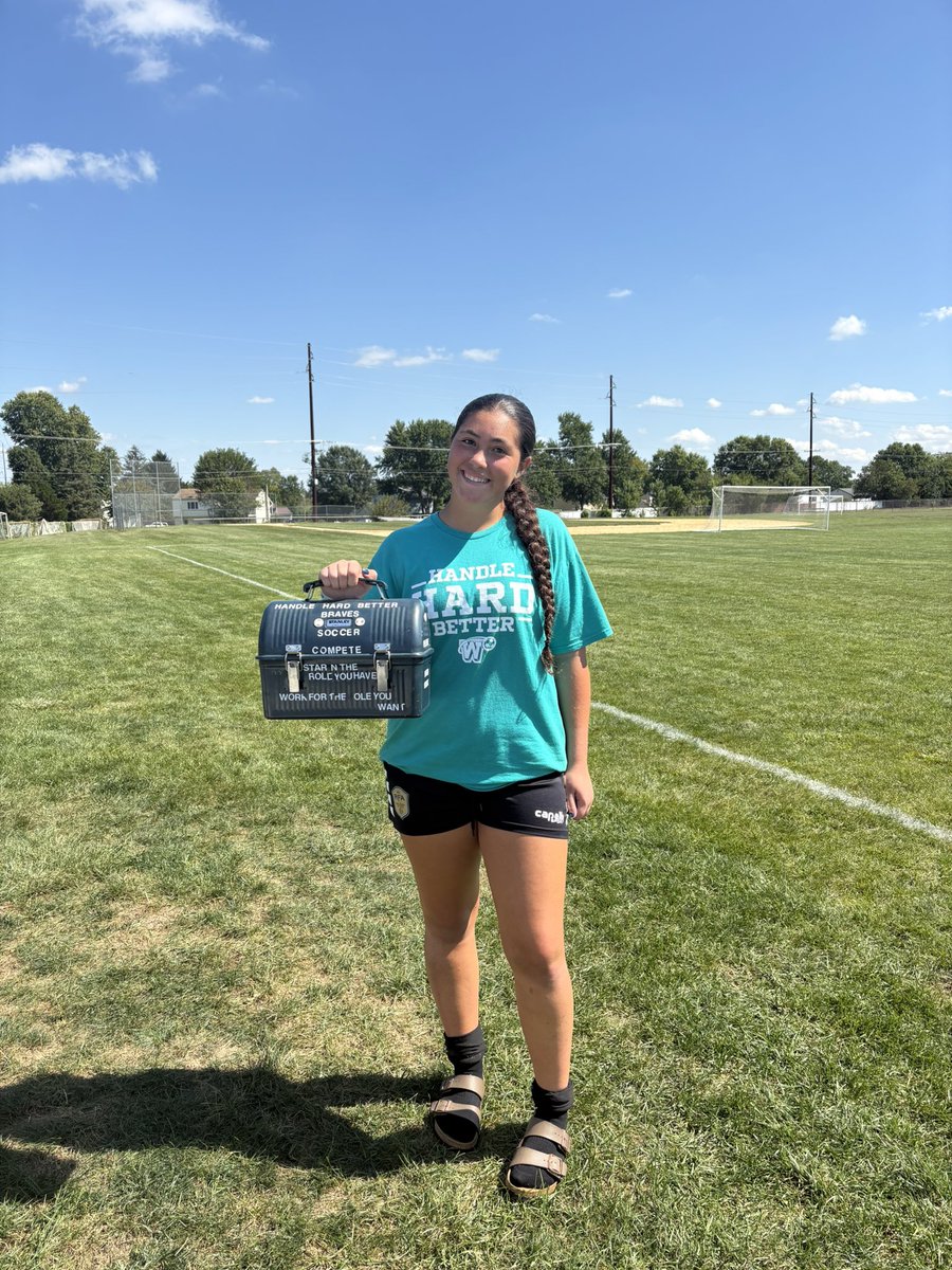 Last scrimmage of the season was a very productive one. Weekend off and then it’s for real on Wednesday. Thanks to a very talented Shawnee team for coming down to Williamstown…Good luck! 
Congrats to Sophia..”lunch box” recipient!