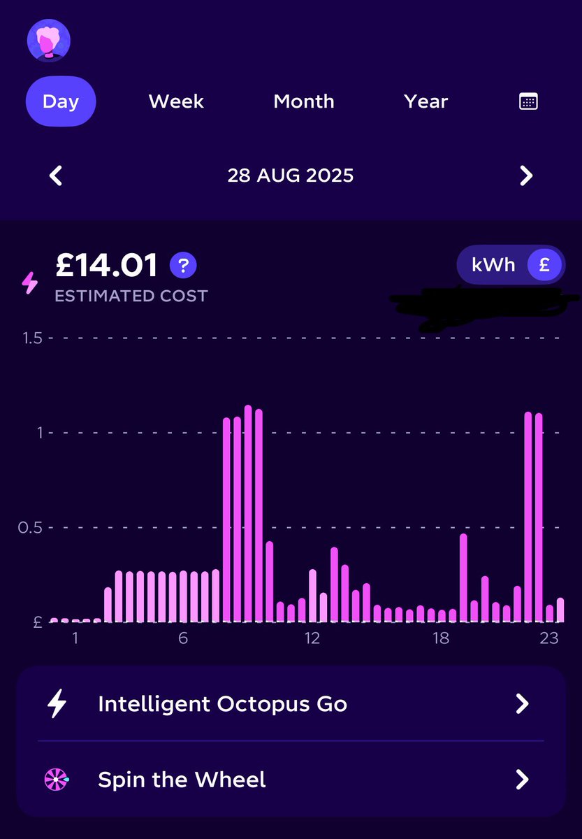 It’s painful when you get home late with a low battery missing most of of cheap <a href="/OctopusEnergy/">Octopus Energy</a> night rate!