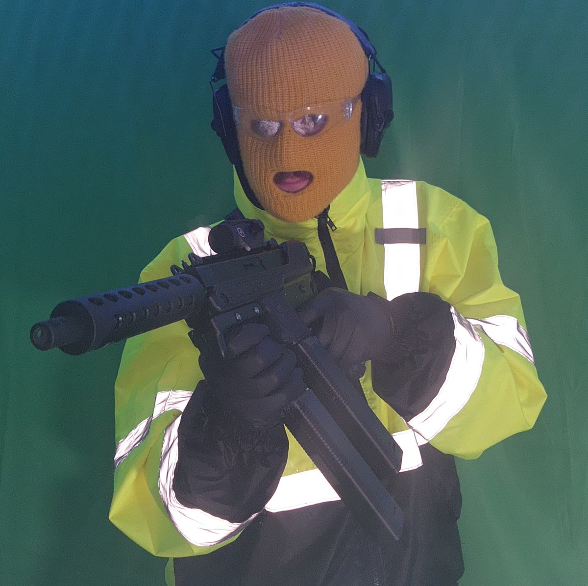 OSHA approved goon kit. Defender of worksite laws/nightshift patrol.