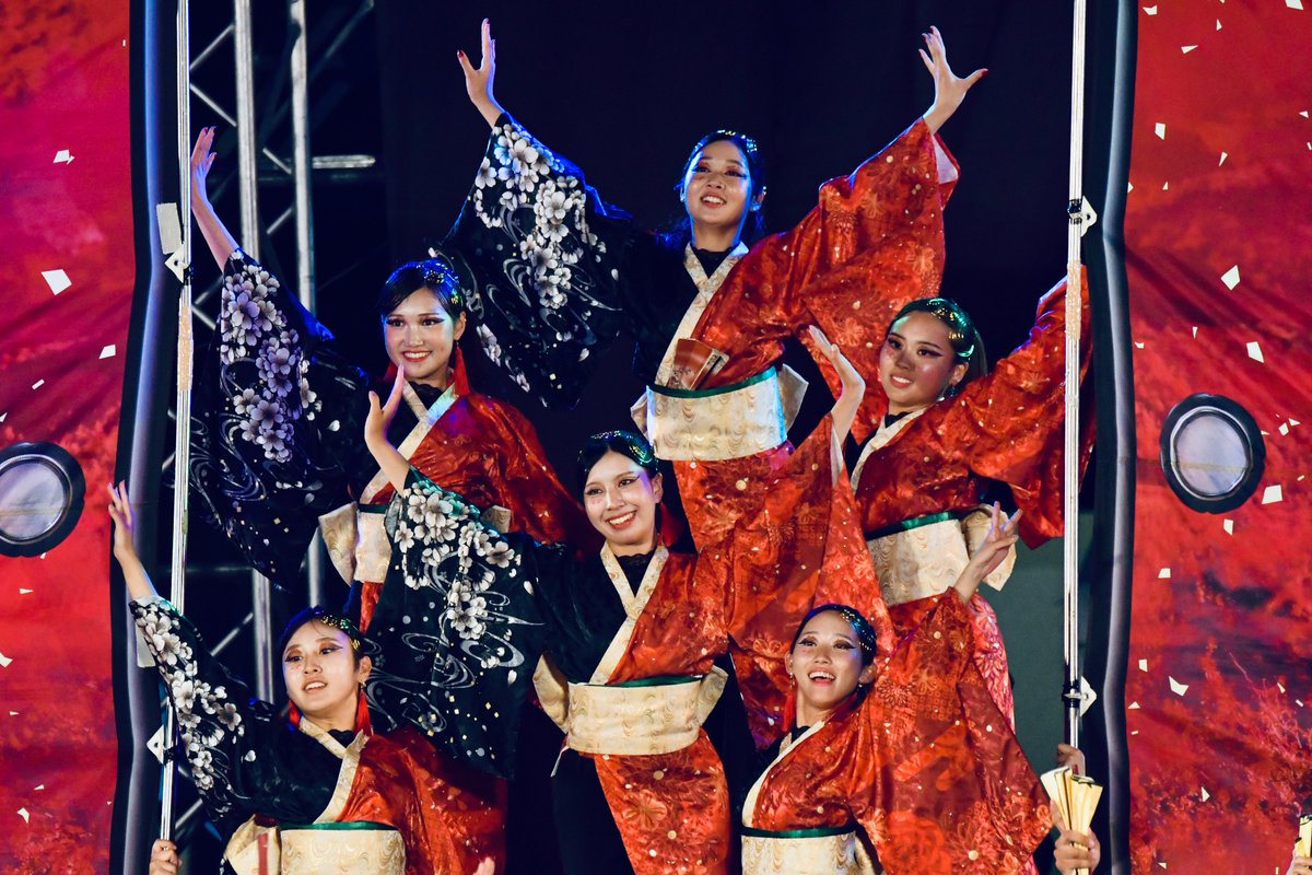 2025.8.29
どまつり前夜祭
京炎そでふれ！志舞踊さん

#どまつり
#どまつり2025
#京炎そでふれ志舞踊
#志舞踊