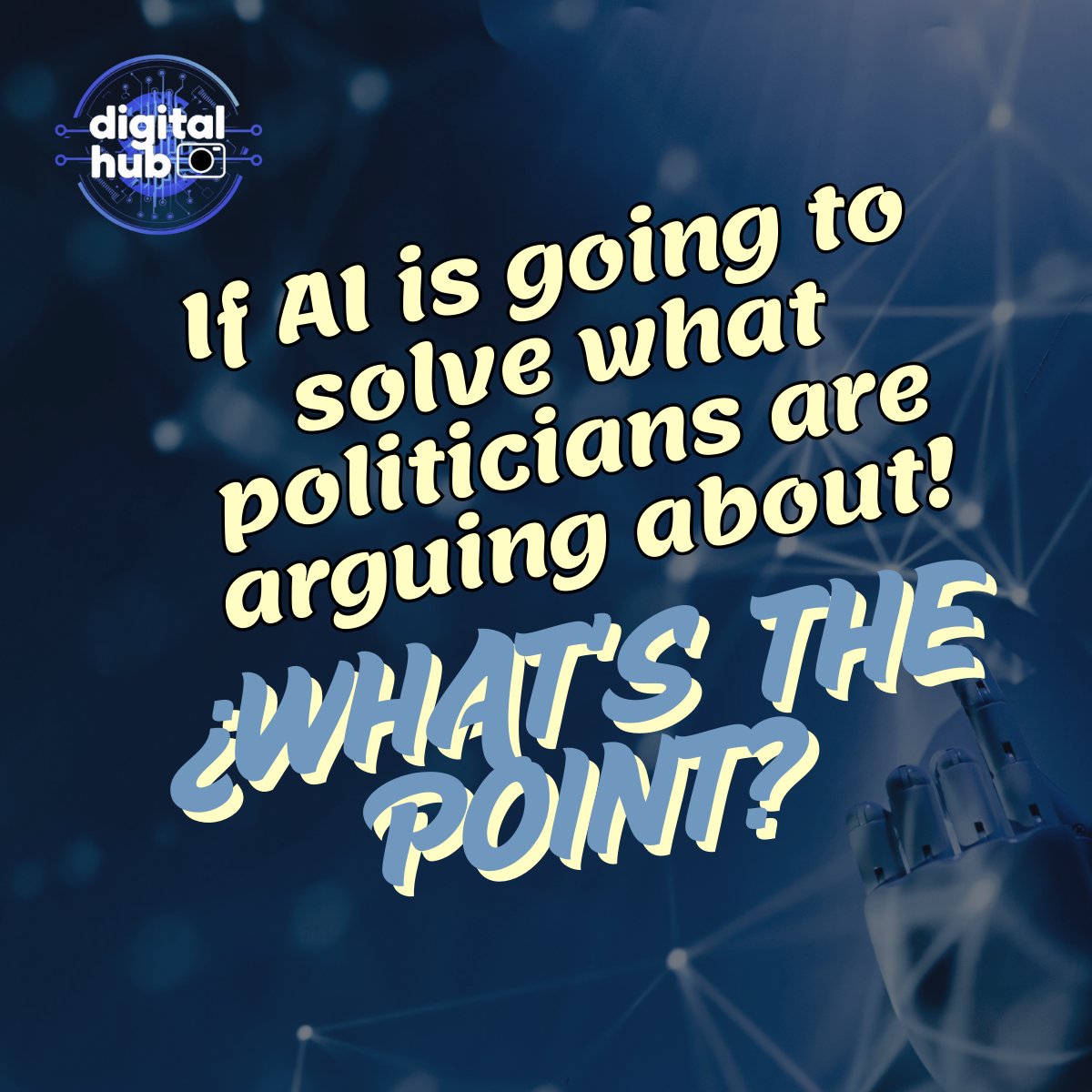 For now, we endure them; in the future, they’ll be gone!

#ArtificialIntelligence #AIagents #Politics #Future