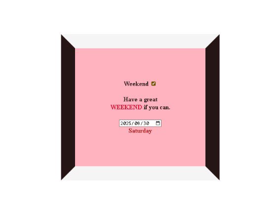 Day 9 of #100DaysOfCode

Happy weekend! 🥂

#web2 #web3 #HTML #CSS