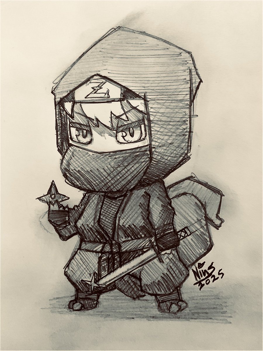 Thank you <a href="/zentreya/">Zentreya⚡🐲</a> and team for the amazing stream. Got the urge to scratch this out while watching the Maltese Gecko Make a Wish stream. If you can, donate to a good cause. tilt.fyi/x9IvJDtA9h 💜 #zentreart