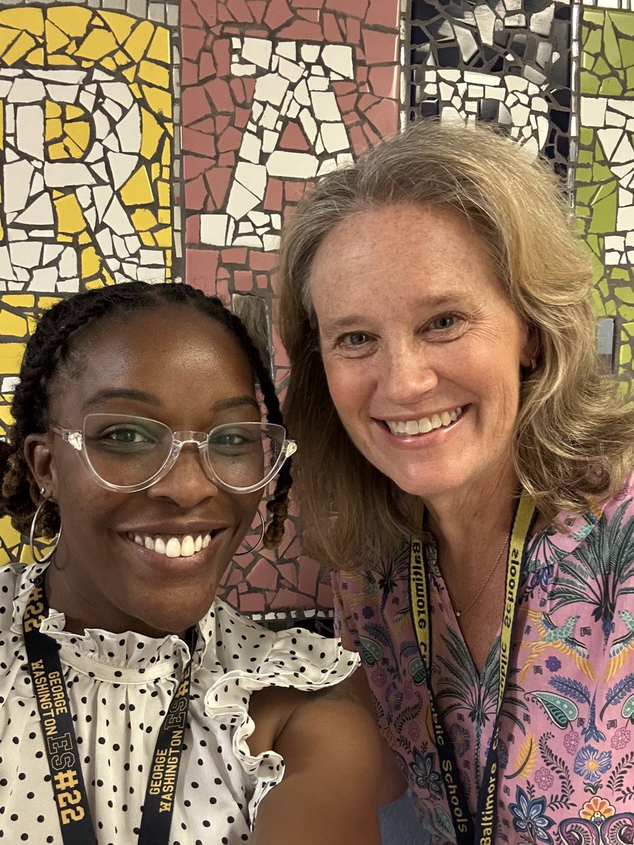 PrincipalShepp's tweet image. Week 1 of year 3 was pretty awesome! I had two central office visitors stop by to say hi 😊 Chief Joan Debrowski and Executive Director of Teaching &amp;amp; Learning Jalima Alicea. I was starstruck 🤩