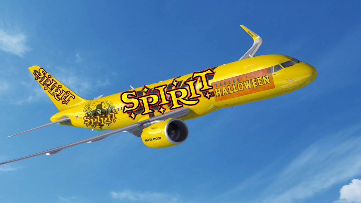 BillZanetti's tweet image. Just in time for Halloween season, Spirit Airlines has filed for bankruptcy.