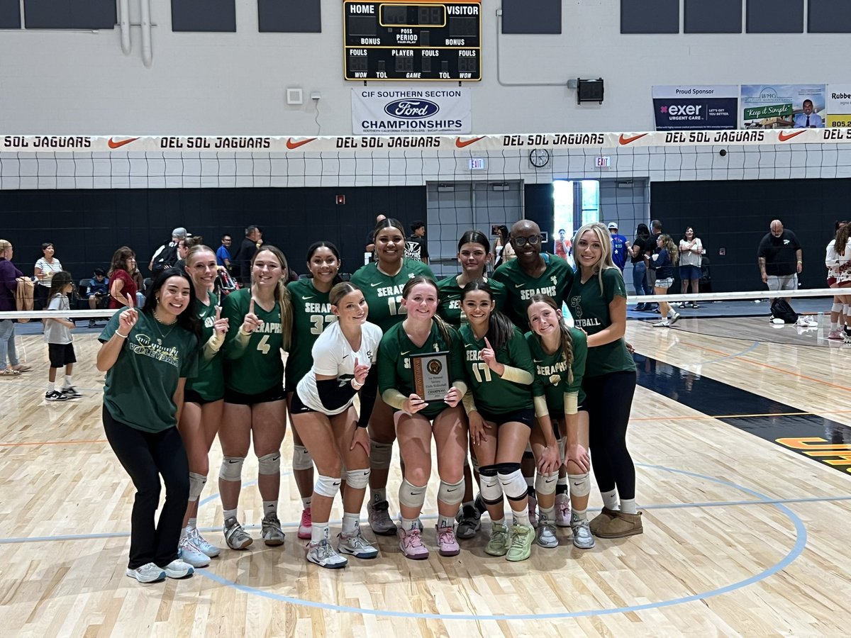 StBonaventureA1's tweet photo. Congratulations to our Girls Volleyball team for winning the Del Sol tournament this weekend! 

The girls defeated Oxnard High School in the championship game!

Soraya Forbes was named Tournament MVP and Sara Stoney and Maci Schotten were named 1st Team All tournament!👼🏻 https://t.co/wYOQKNtTfe