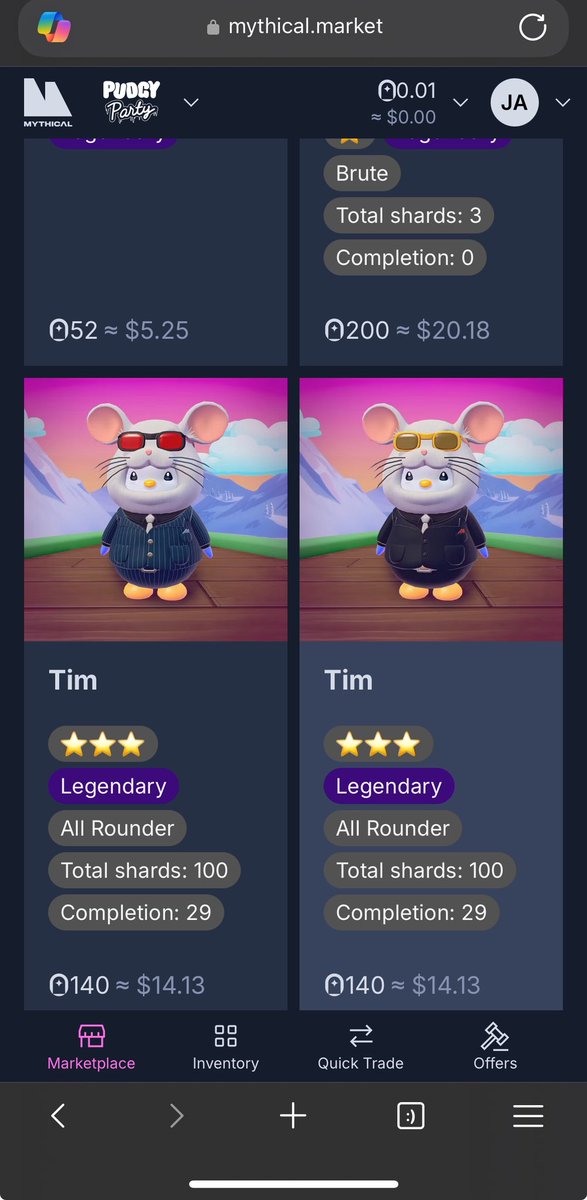 //Arithmos (@arithmos0x) on Twitter photo Many don’t realize that <a href="/PlayPudgyParty/">Pudgy Party</a> is a web3 game. It’s available in the usual app stores but the secret is that once you sign up - you need to go into the hamburger menu and link it to your mythical marketplace! Once you link it up you can sell the skins you earn in game Many don’t realize that <a href="/PlayPudgyParty/">Pudgy Party</a> is a web3 game. It’s available in the usual app stores but the secret is that once you sign up - you need to go into the hamburger menu and link it to your mythical marketplace! Once you link it up you can sell the skins you earn in game