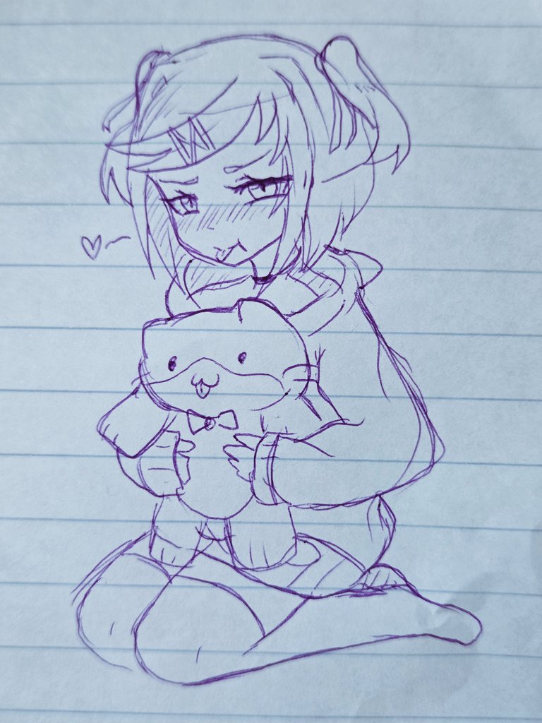 Doodle #DDLC #Natsuki