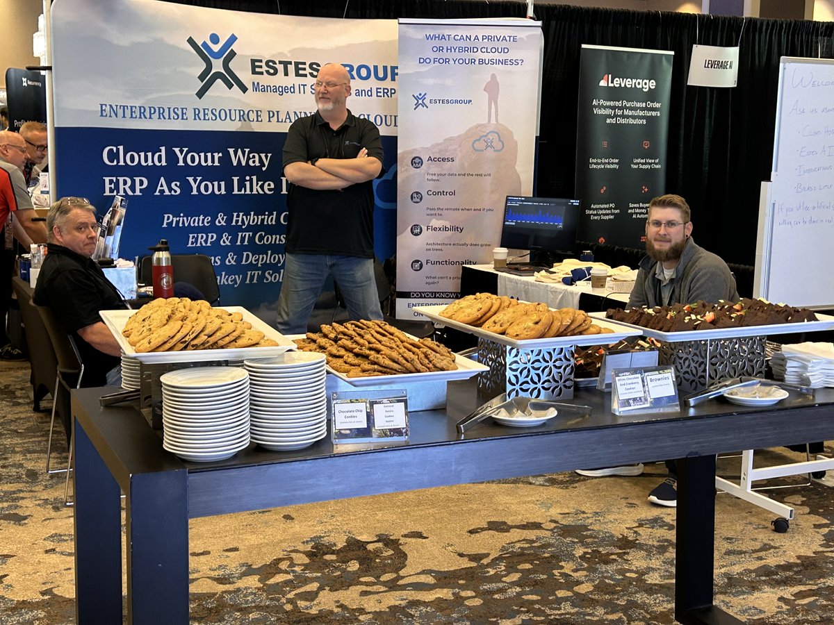 EstesGroup's private cloud solutions come with the good kind of cookies. Reach out to our expert IT team today to keep your work life simple and sweet! #cookies #cloudERP #Prophet21 #privacy #cloudsecurity #epicor #ERP #Sage #Infor #Kinetic #Tech