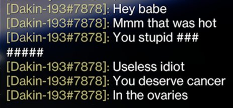 <a href="/A_dmg04/">dmg04</a> <a href="/Destiny2Team/">Destiny 2 Team</a> <a href="/BrunoLouviers/">Br1</a> 

I just played a match of Control and had this random on the other team msg me. When I didn't respond and after killing him a few times he sent me this!! I am still shaking and it TRULY hit!! PLEASE tell me you do something about this!!!!!!