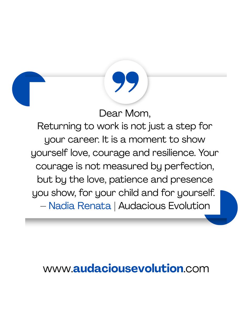 AudaciousTT's tweet photo. A gentle reminder for all moms stepping into a new chapter. You’ve got this, mom!  
#MomWellness #ParentingTipsTT #ReturningToWork #SelfCareForMoms #MomLife #WellnessTips #WellnessTipsForMoms #WorkingMom #LevelUpCaribbean #MindsetMastery #TrinidadAndTobago #Caribbean https://t.co/7KjChqIFvW