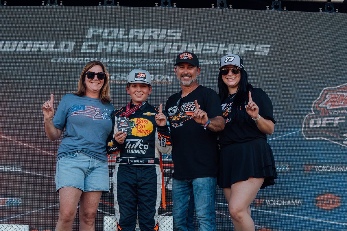 Race One of the weekend is OURS 🏆 Ryan Beat Motorsports brought a super fast off road truck and we found the front fast 🙌 Thank you to my team and sponsors for their support, we have another one to chase tomorrow! 

<a href="/BassProShops/">Bass Pro Shops</a> <a href="/bilsteinUS/">Bilstein Shocks</a> <a href="/tufcoflooring/">Tufco Flooring</a> <a href="/K1RaceGear/">K1RaceGear</a>