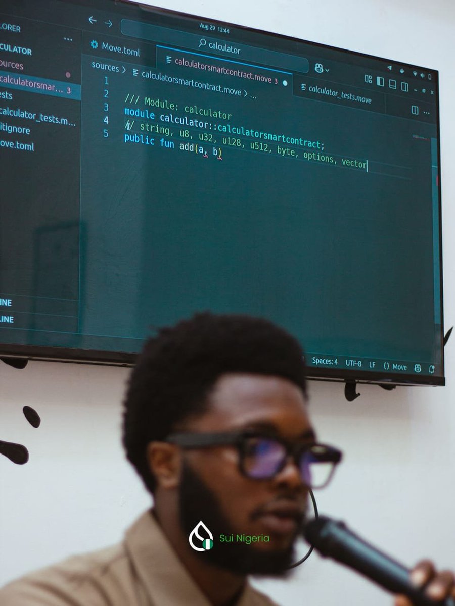 Melodydotsui's tweet image. 3/
This is @dannyclassi_c breaking it down for us, teaching us how to build smart contracts with the Move programming language.
