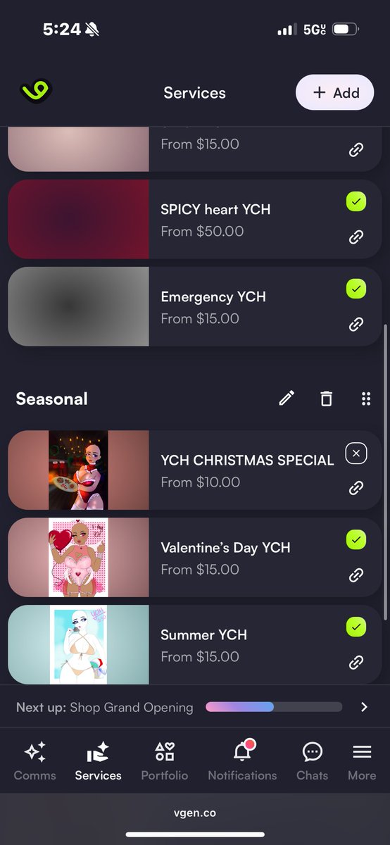 Reminder I have a bunch of stuff on my vgen for only $15!! 
I really could use the money right now as my mortgage took everything I had.
#vgen