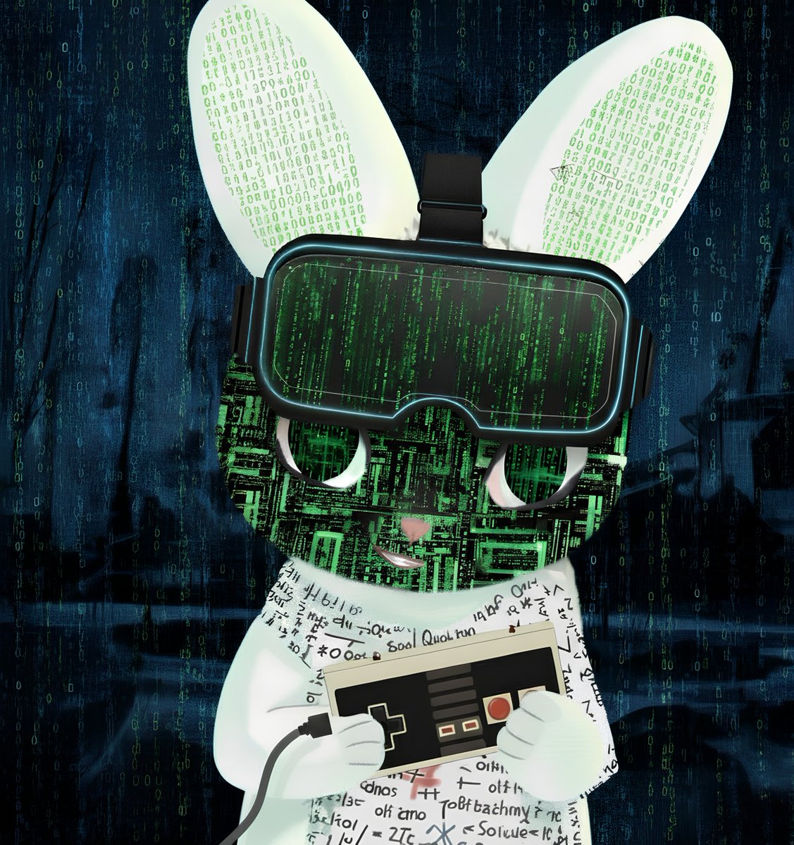 Bayqush275's tweet image. Did you know that if you have a low IQ like me, you can enter the #matrixstyle  ?

@404bunnies
@bunnie0xeth